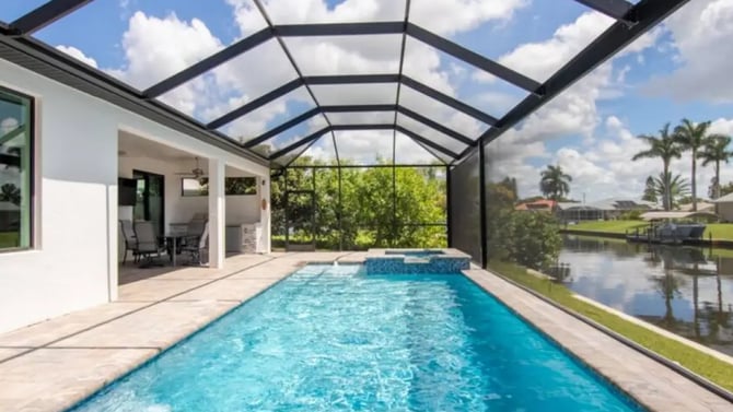 Villa White Sands Screened Pool