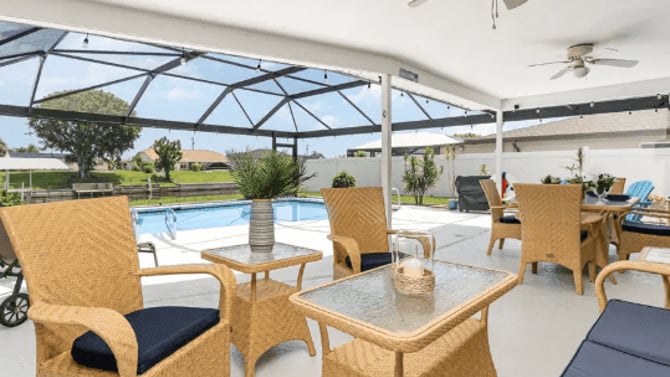 Remodeled Cape Coral Retreat